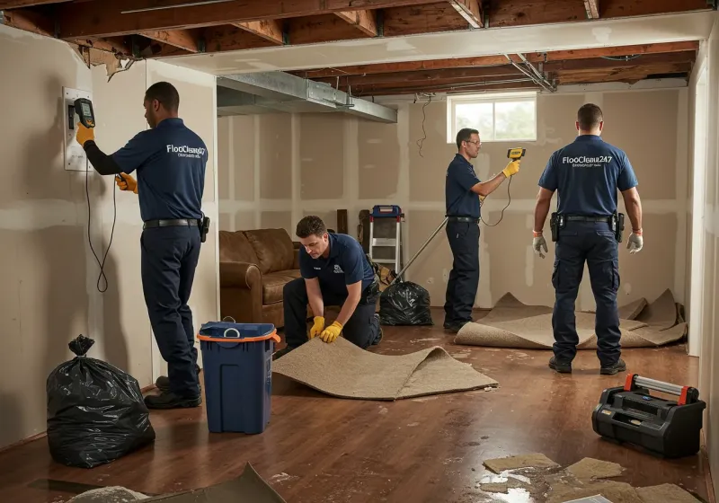 Flood DamageMaterial Assessment and Debris Removal process in Cherokee, OK
